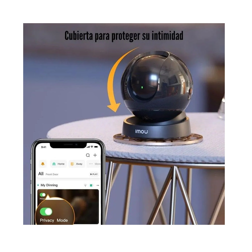 Camara de Seguridad Rex 3D De Interior 3MP IMOU Negro