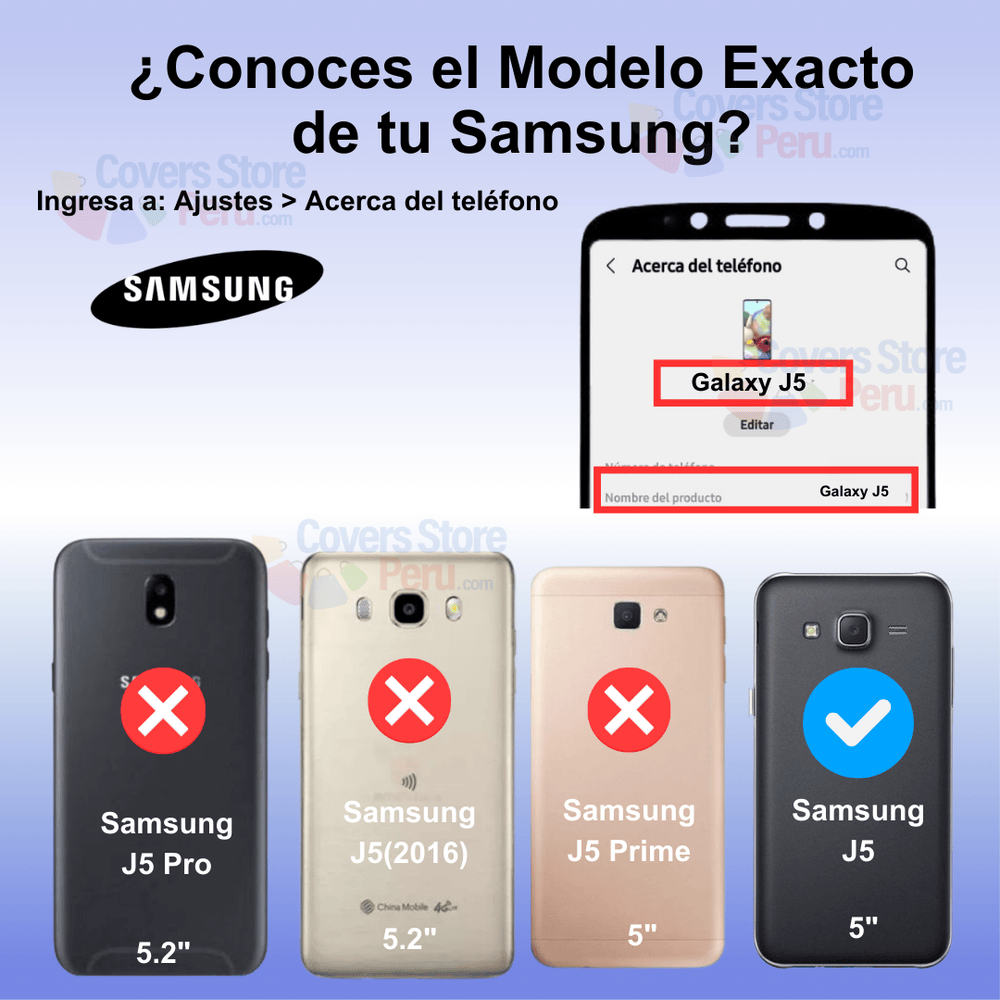 Funda Case para Samsung J5 TPU 100% Transparente Antishock