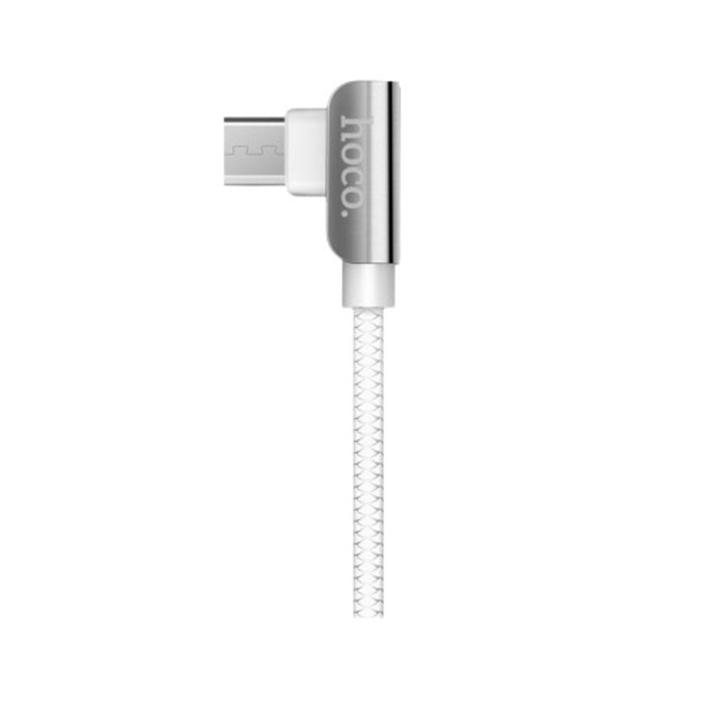 Cable USB a Micro USB V8 1.2m Hoco U42 Blanco De Calidad