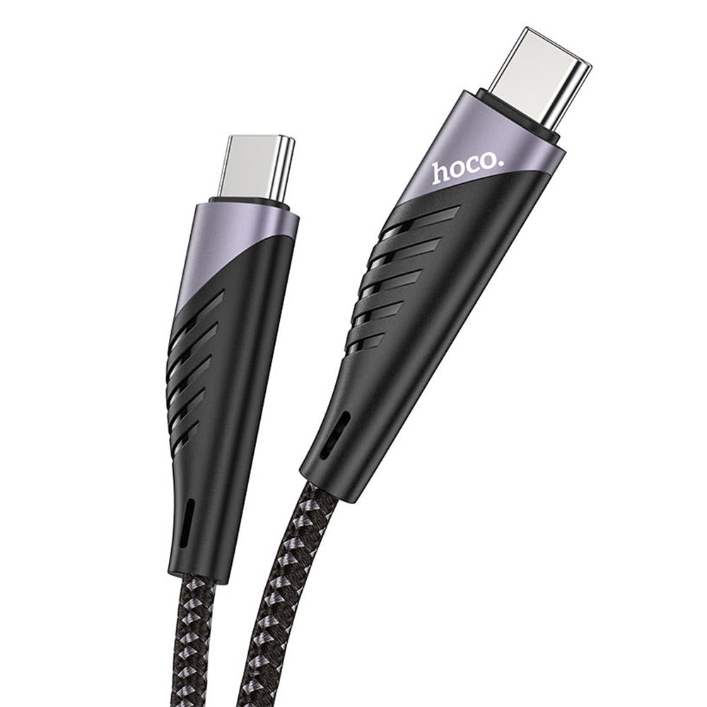 Cable USB a Tipo C 1.5m Hoco U95 Negro De Alta Calidad