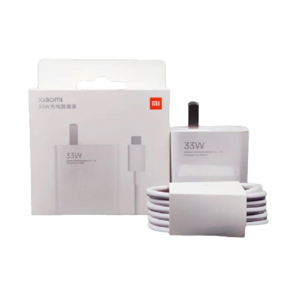 Cargador Xiaomi 33W con Cable Usb a Tipo C