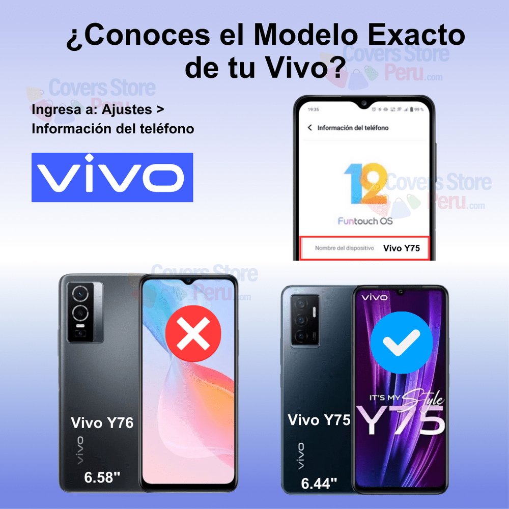 Mica para Vivo Y75 Film Hydrogel Antishock Transparente