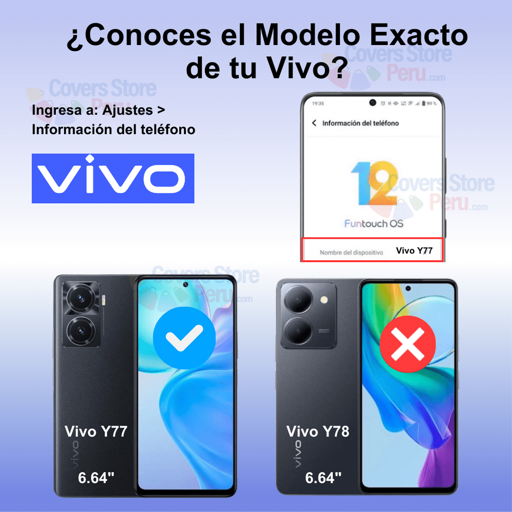 Mica para Vivo Y77 Film Hydrogel Antishock Transparente