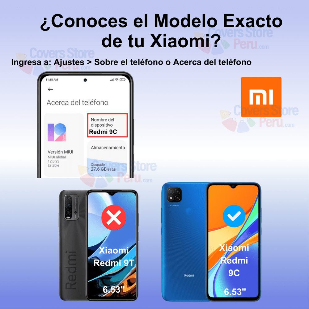 Mica para Xiaomi Redmi 9C Protector 21D Antishock