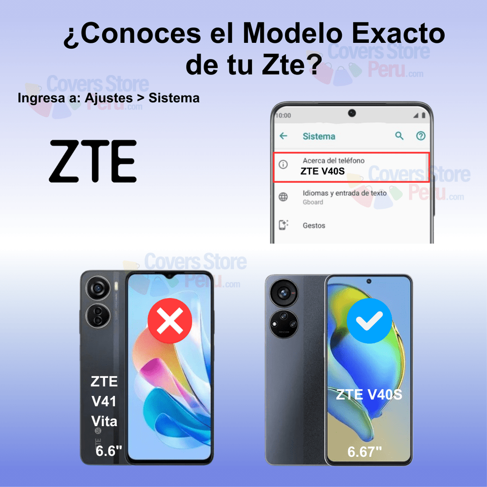 Mica para Zte V40S Film Hydrogel Anti-Espía Antishock