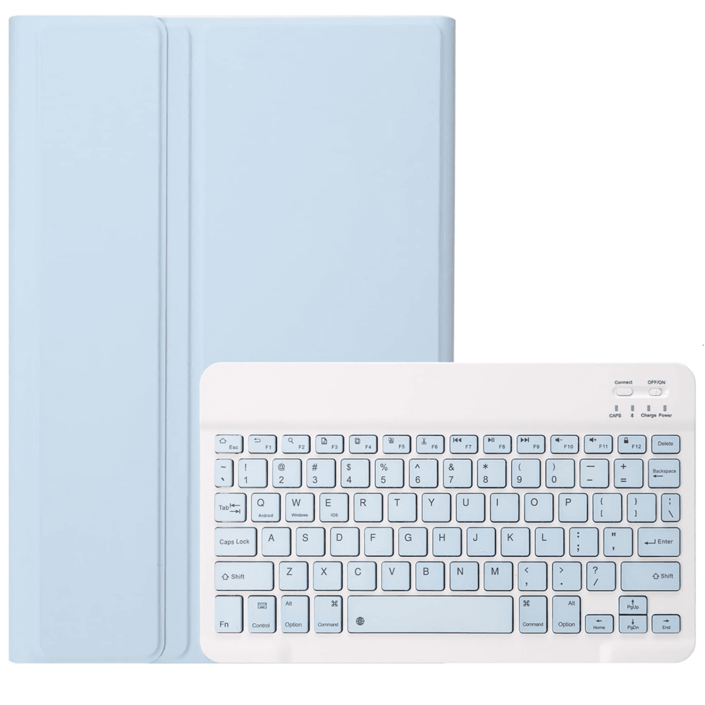 Funda con Teclado para Samsung Tab S8 Plus 12.4" Celeste