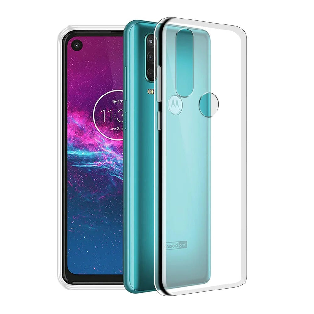 Funda Case para Motorola One Action TPU 100% Transparente