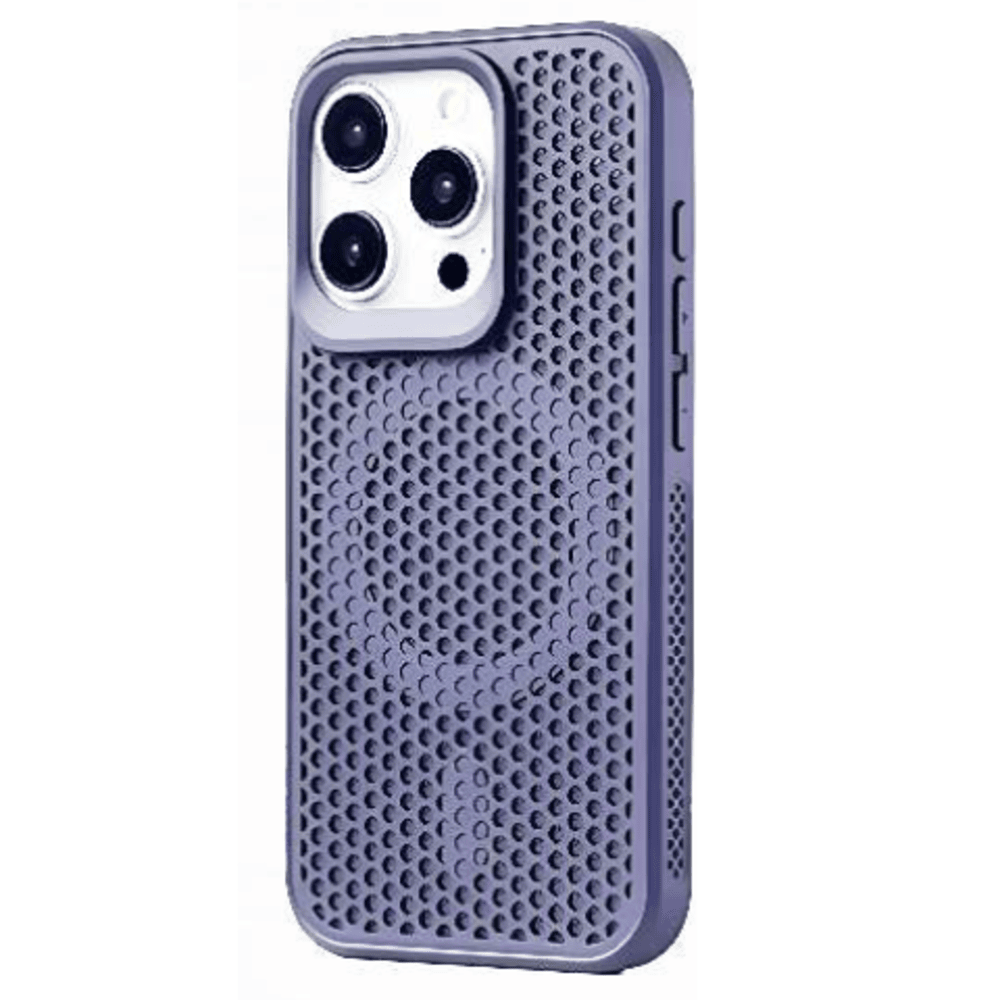Funda para iPhone 16 Pro Magsafe Malla Térmica Lila