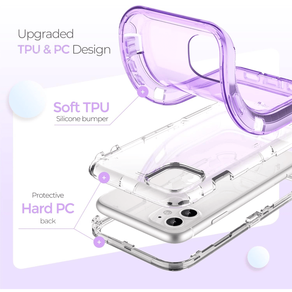 Funda para Samsung A26 Adventure Drop Clear Morado