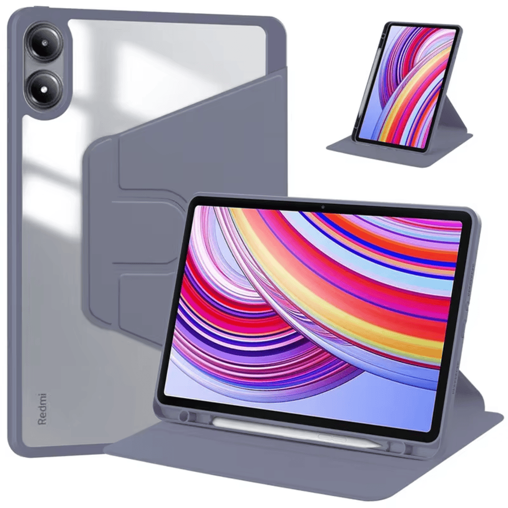 Funda para iPad 10.2" Magnética 360° + portalápiz Lavanda