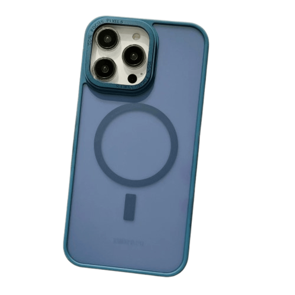 Funda para Samsung S24 FE Magsafe Ahumado Mate Azul
