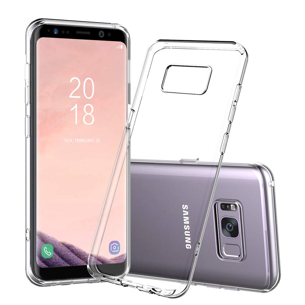 Funda Case para Samsung S8 TPU 100% Transparente Antishock