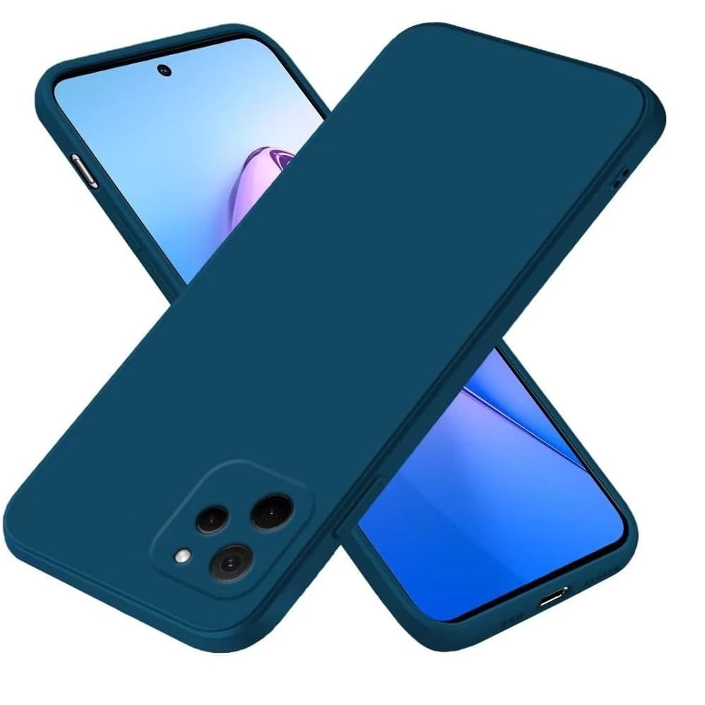 Funda para ZTE V40 Vita Soft Feeling Antishock Azul