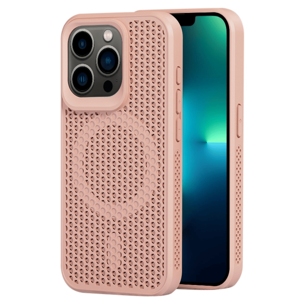 Funda para iPhone 11 Pro Max Magsafe Malla Térmica Rosa