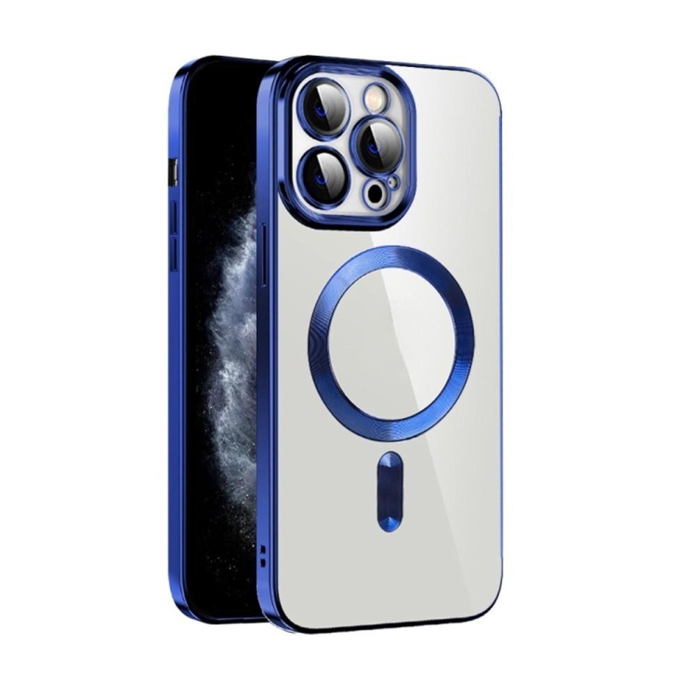 Funda for iPhone 15 Pro Max Magsafe + Protector Camara Azul