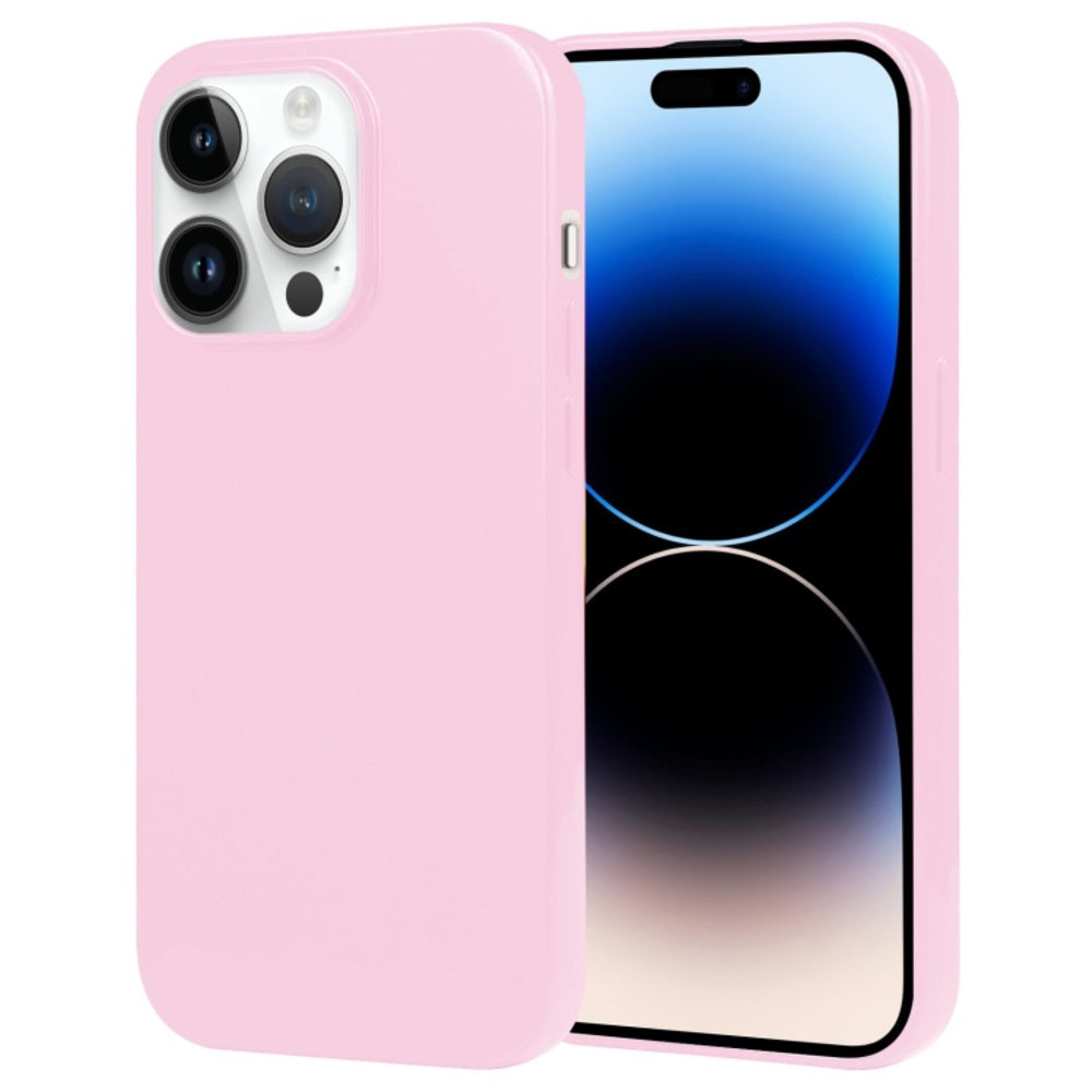 Funda de Samsung A8 plus (2018) Jelly Pearl Rosado