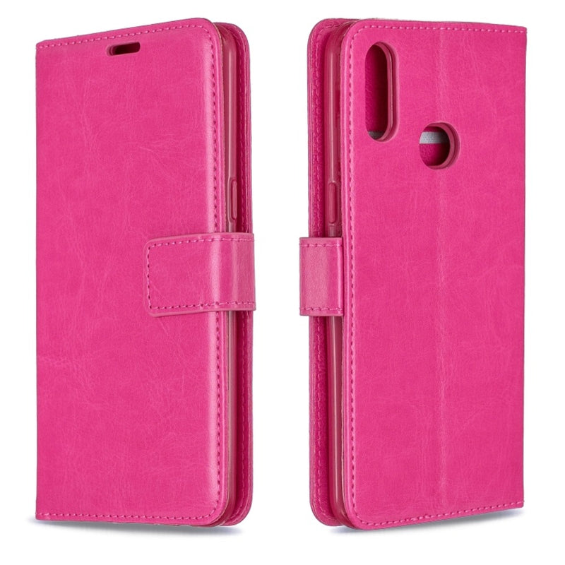 Funda Case para Samsung A10s Flip Cover Fucsia Antishock