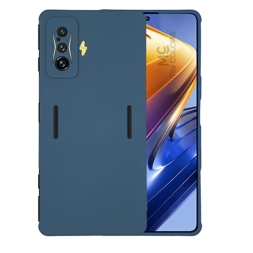 Funda para Xiaomi Poco F4 GT 5G Soft Feeling Antishock Azul