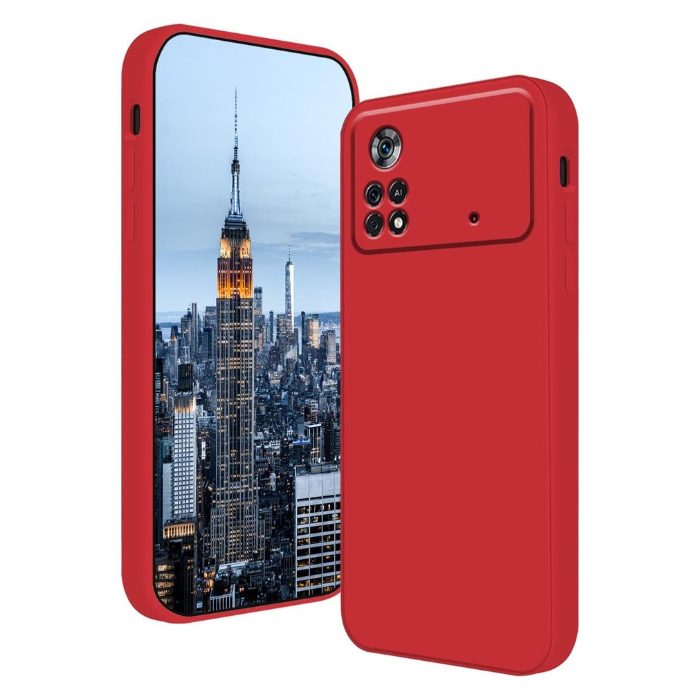 Funda for Xiaomi Poco X4 Pro 5G Soft Feeling Antishock Rojo