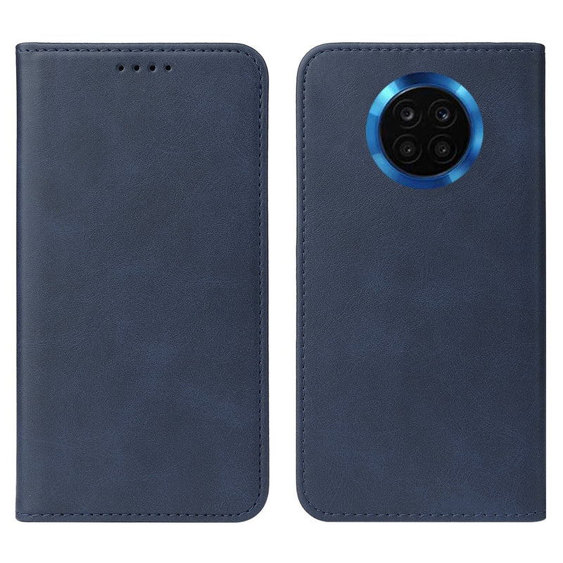 Funda Case para Honor 50 Lite Flip Cover Azul Antishock