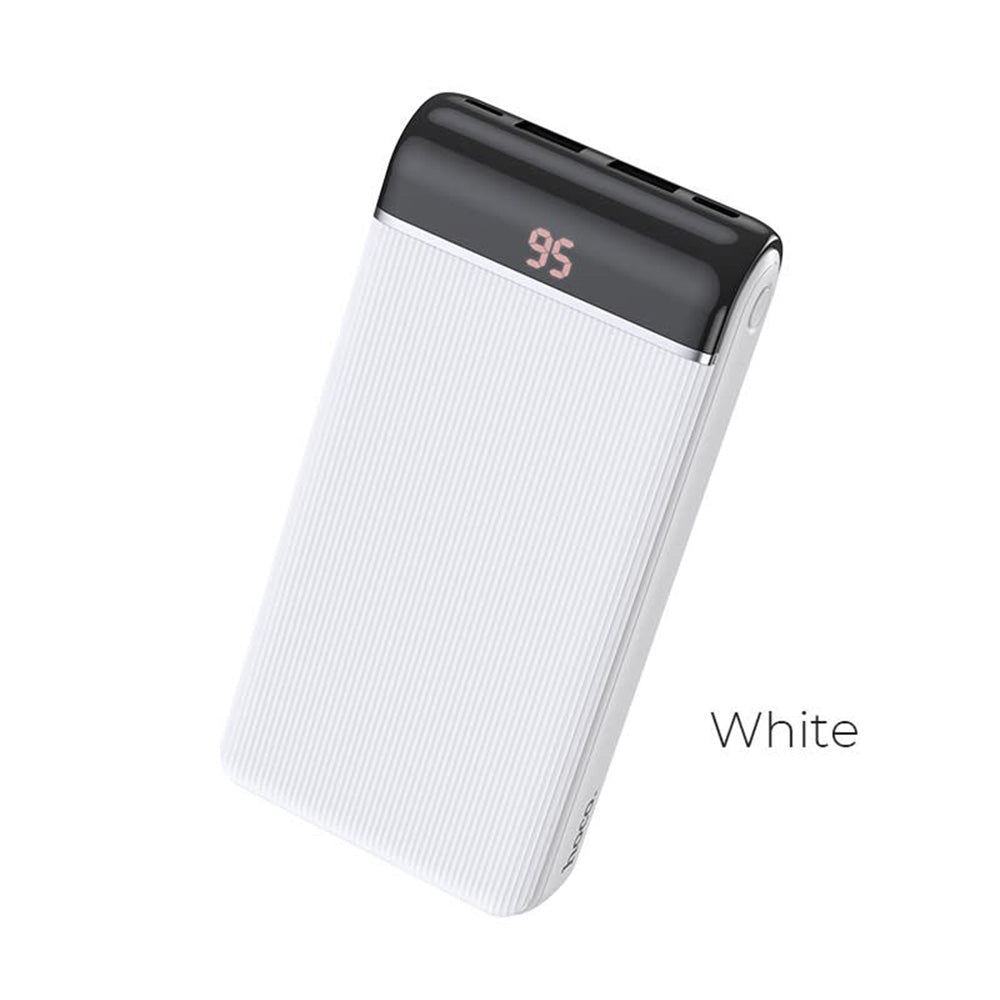 Power Bank 20000mAh Hoco J59A Pantalla digital LED Blanco