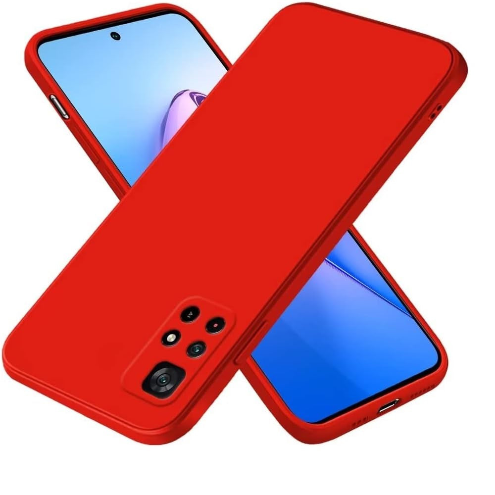 Funda for Xiaomi Poco M4 PRO 5G Soft Feeling Antishock Rojo