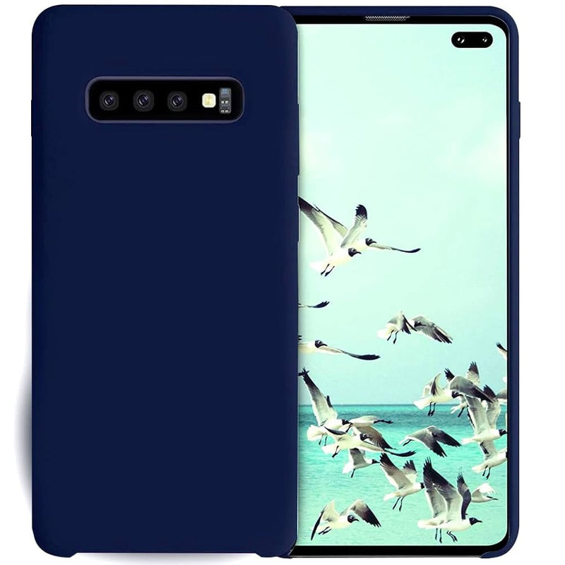 Funda Case for Samsung S10 Plus Soft Feeling Antishock Azul