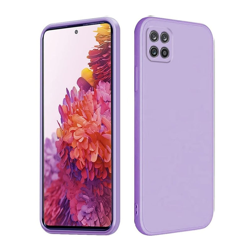 Funda Case para Samsung A22 5G Soft Feeling Antishock Lila