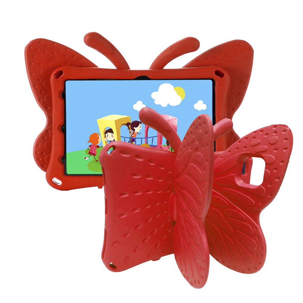 Funda para Samsung Tab A8 10.5" de Goma Mariposa Roja