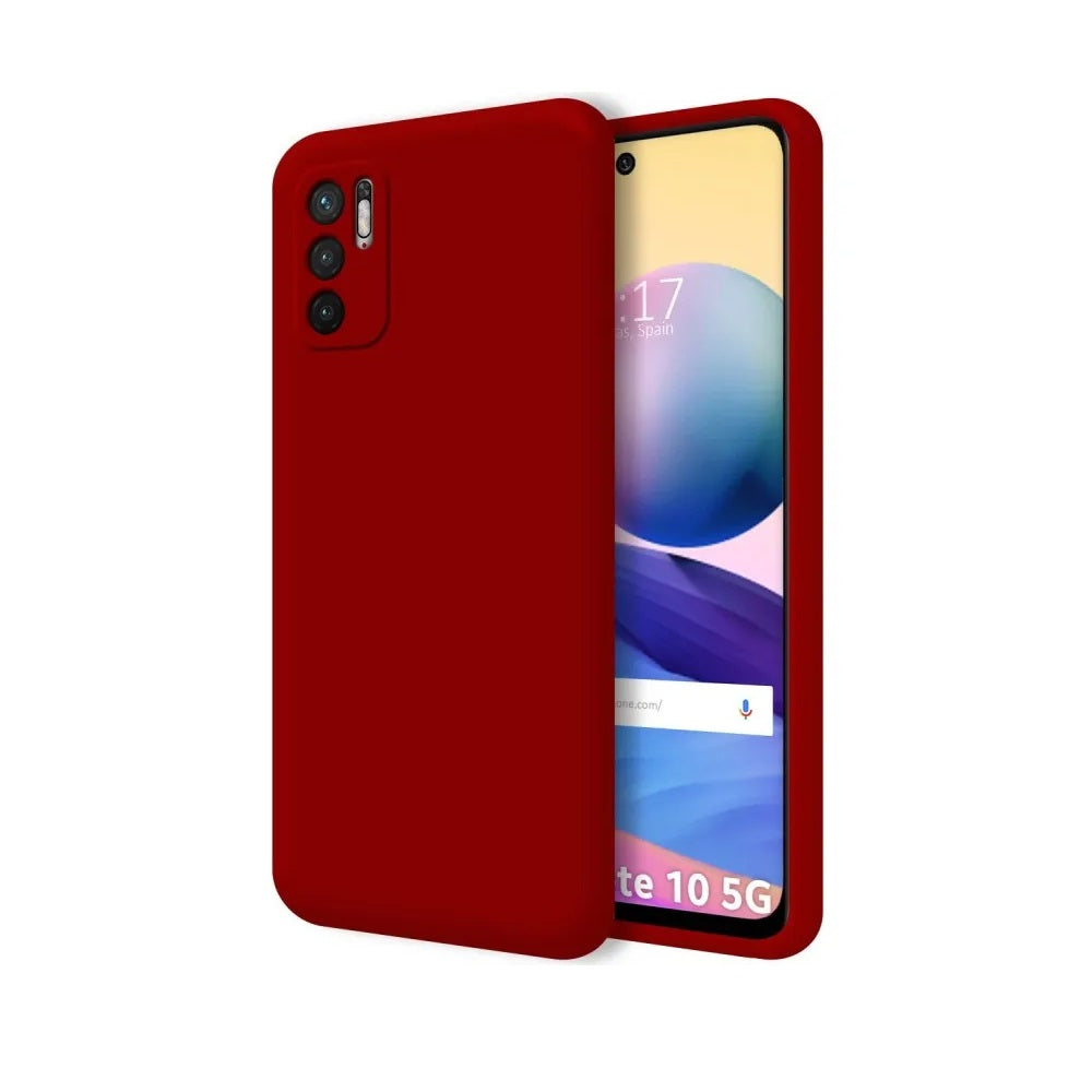 Funda for Xiaomi Note 10 Pro 5G Soft Feeling Antishock Rojo