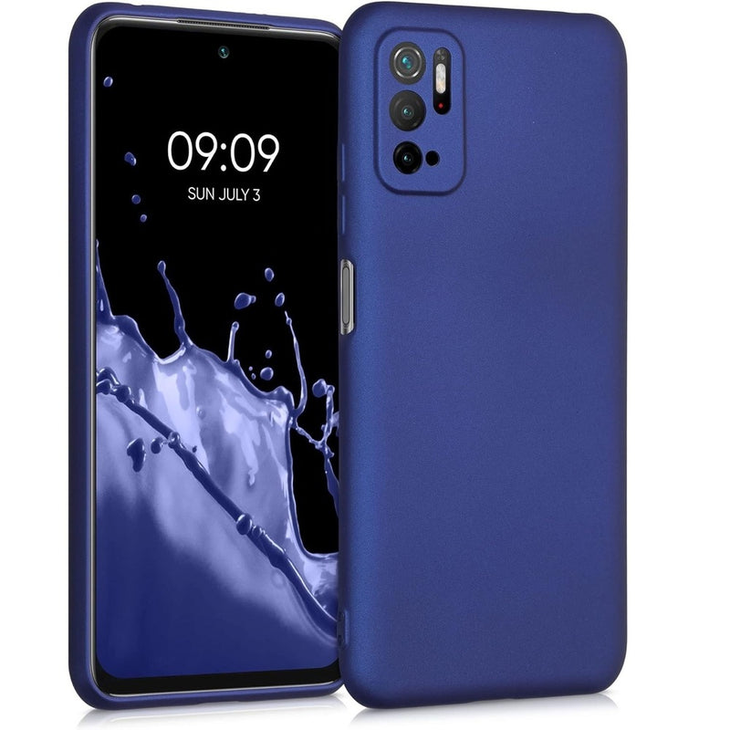 Funda para Xiaomi Poco M3 PRO Soft Feeling Antishock Azul