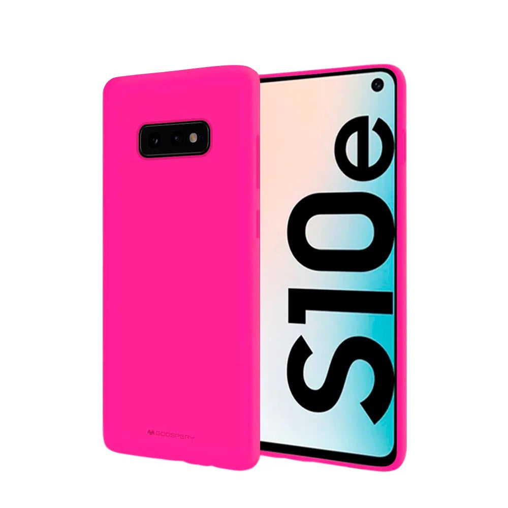 Funda Case para Samsung S10e Soft Feeling Antishock Fucsia