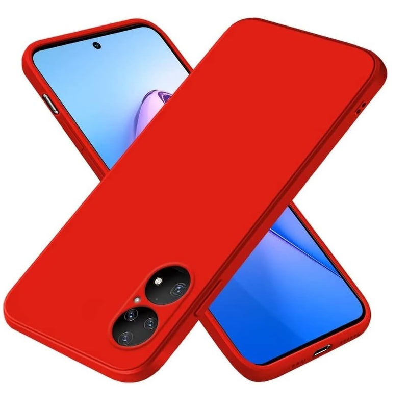 Funda for Huawei P50 Soft Feeling Antishock Rojo Resistente