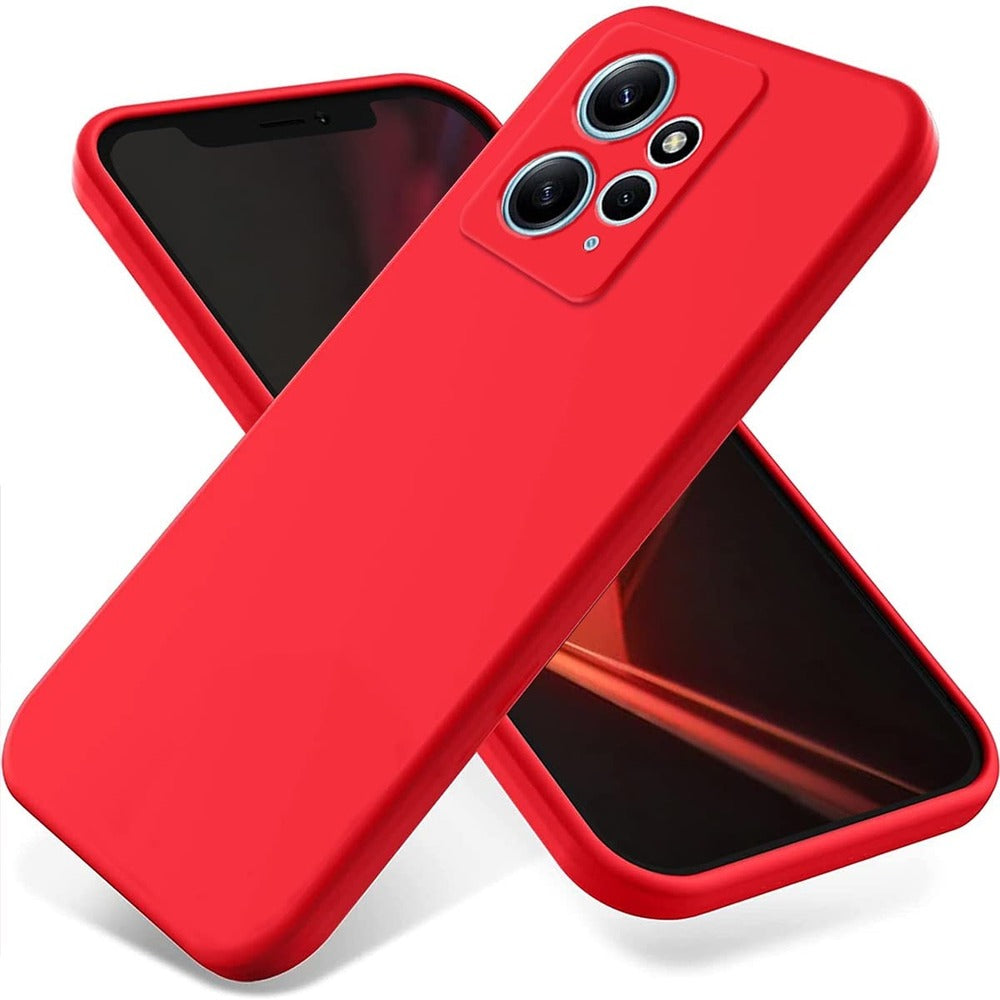 Funda Case de Xiaomi Note 12 4G Soft Feeling Antishock Rojo