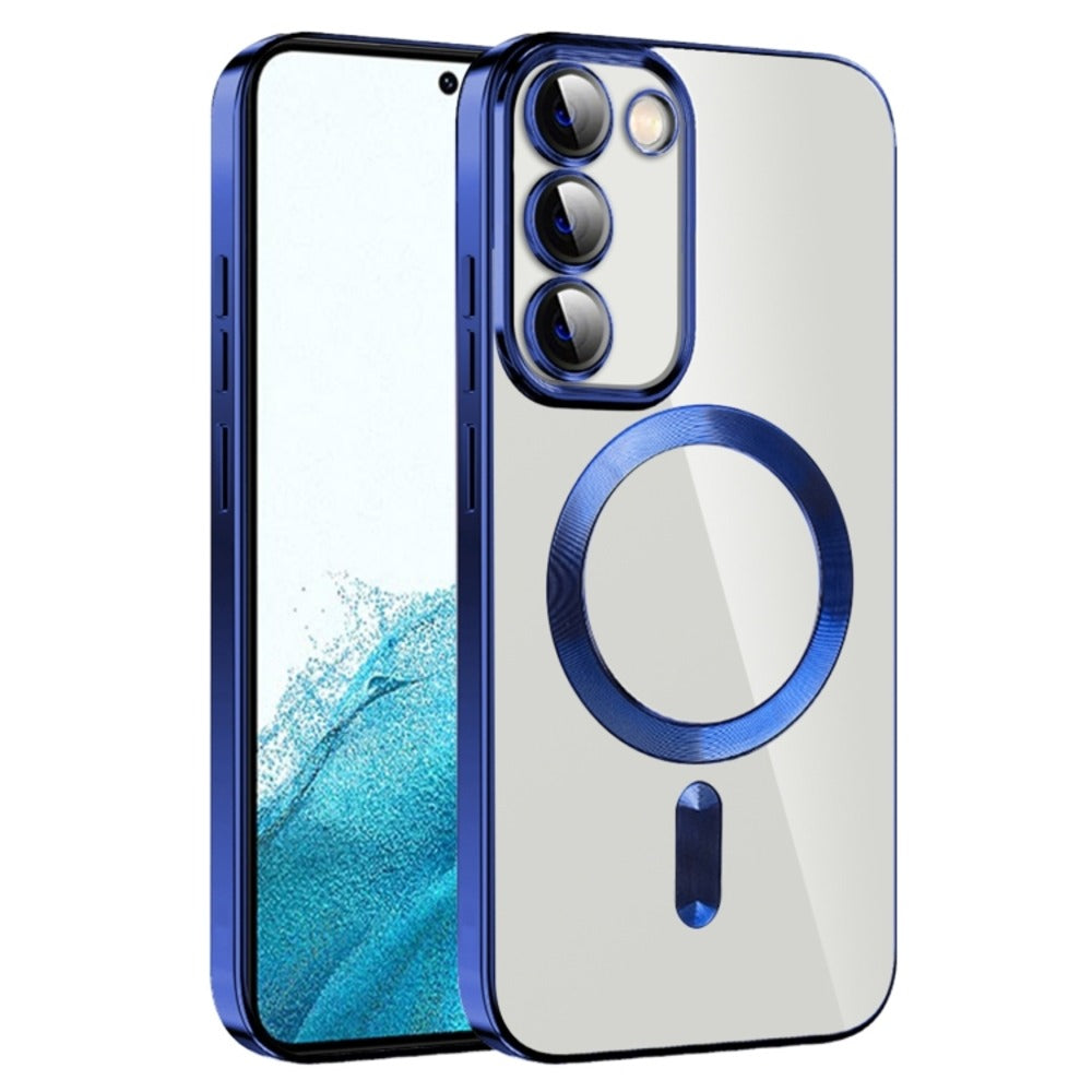 Funda Samsung S23 Plus Magsafe + Protector de Camara Azul