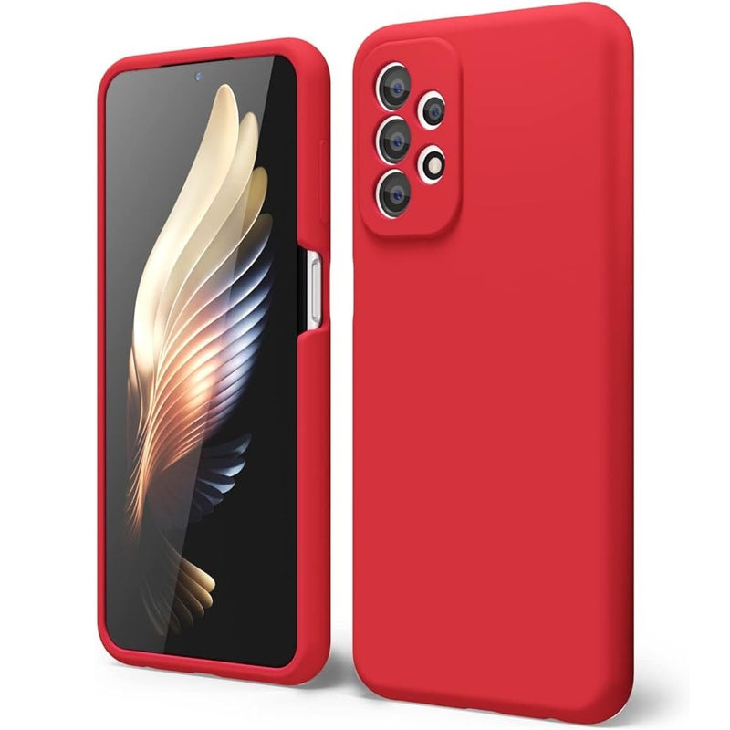 Funda de Samsung A23 Soft Feeling Antishock Rojo Resistente