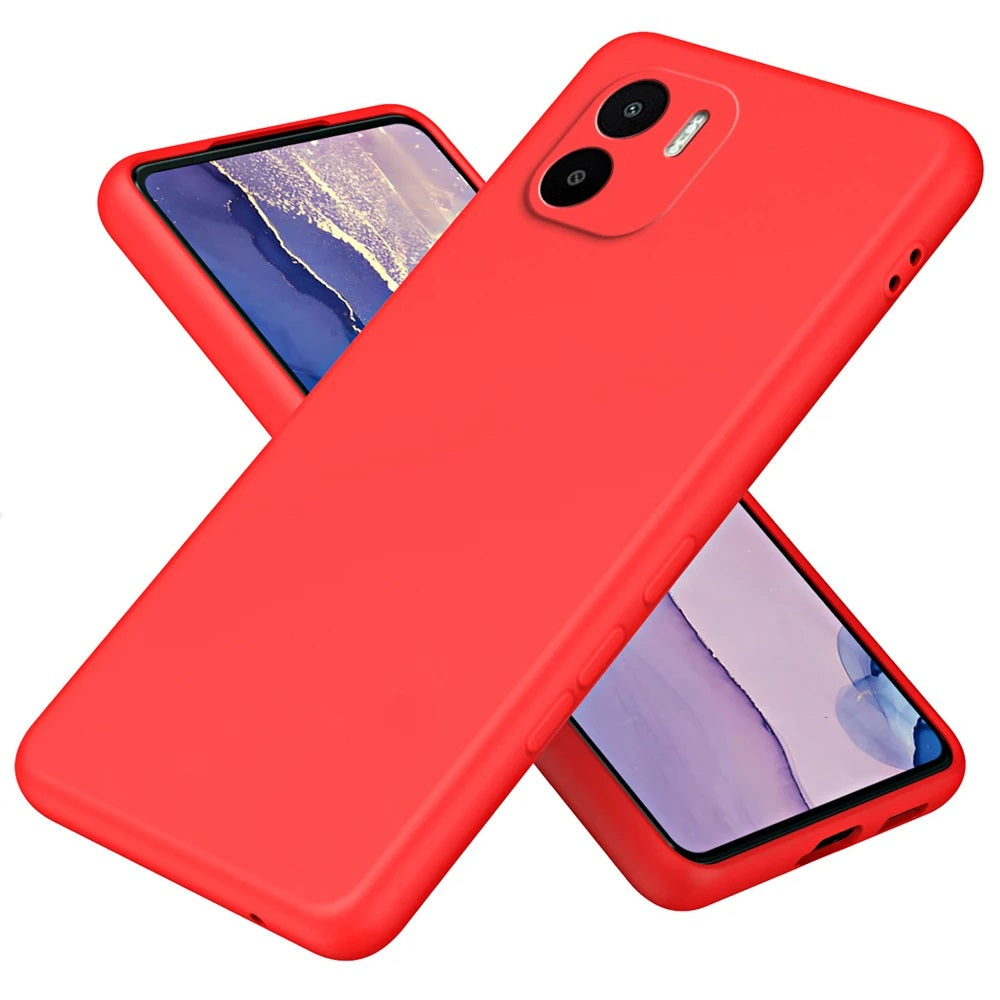 Funda Case para Xiaomi Redmi A1 Soft Feeling Antishock Rojo