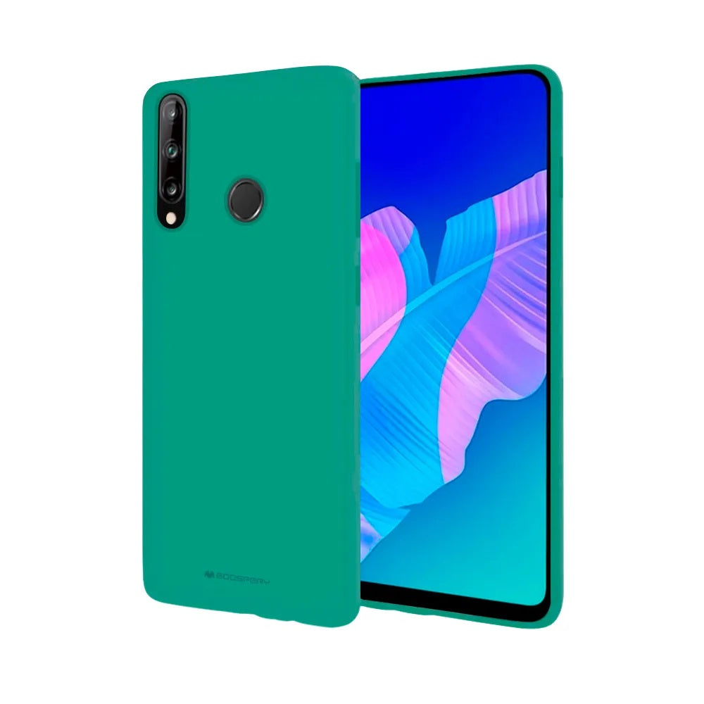 Funda para Huawei P40 Pro Soft Feeling Antishock Verde agua