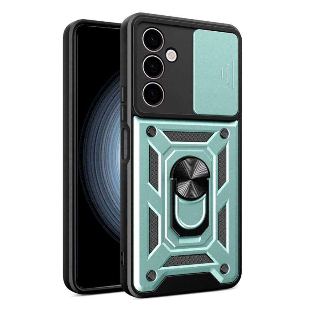 Funda Case para Samsung A24 Holder Protector Camara Verde