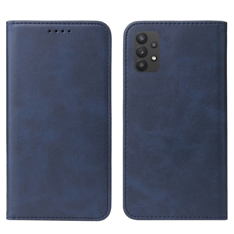 Funda Case para Samsung A32 4G Flip Cover Azul Antishock