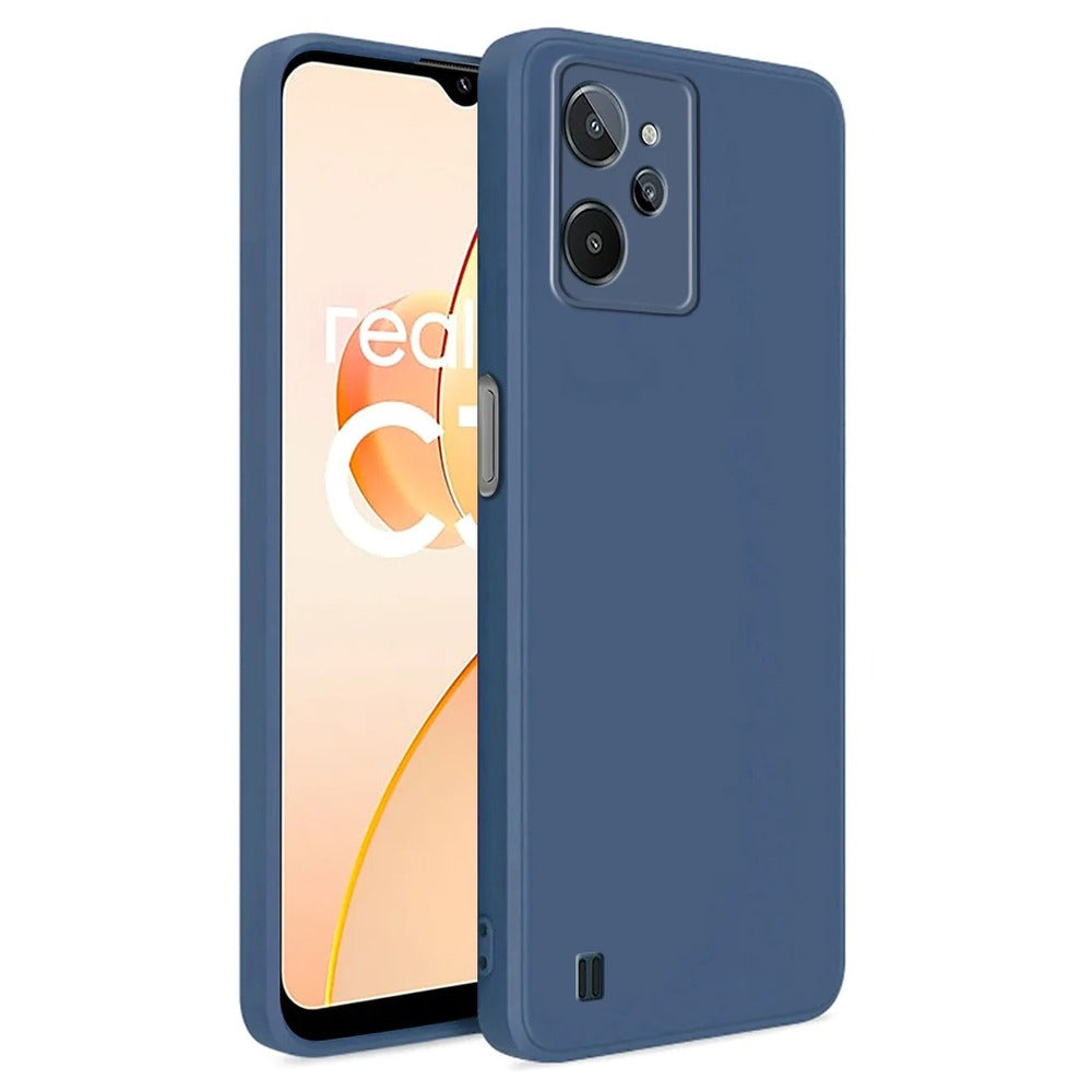 Funda for Realme C31 Soft Feeling Antishock Azul Resistente