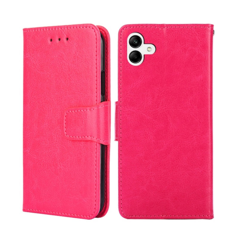 Funda Case para Samsung A04 Flip Cover Fucsia Antishock