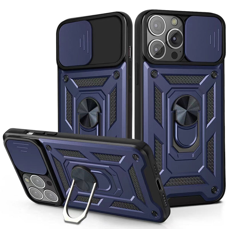 Funda Case for Motorola G50 5G Holder Protector Camara Azul