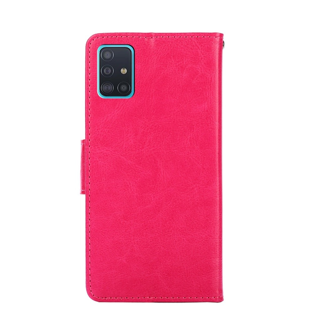 Funda Case para Samsung A51 Flip Cover Fucsia Antishock