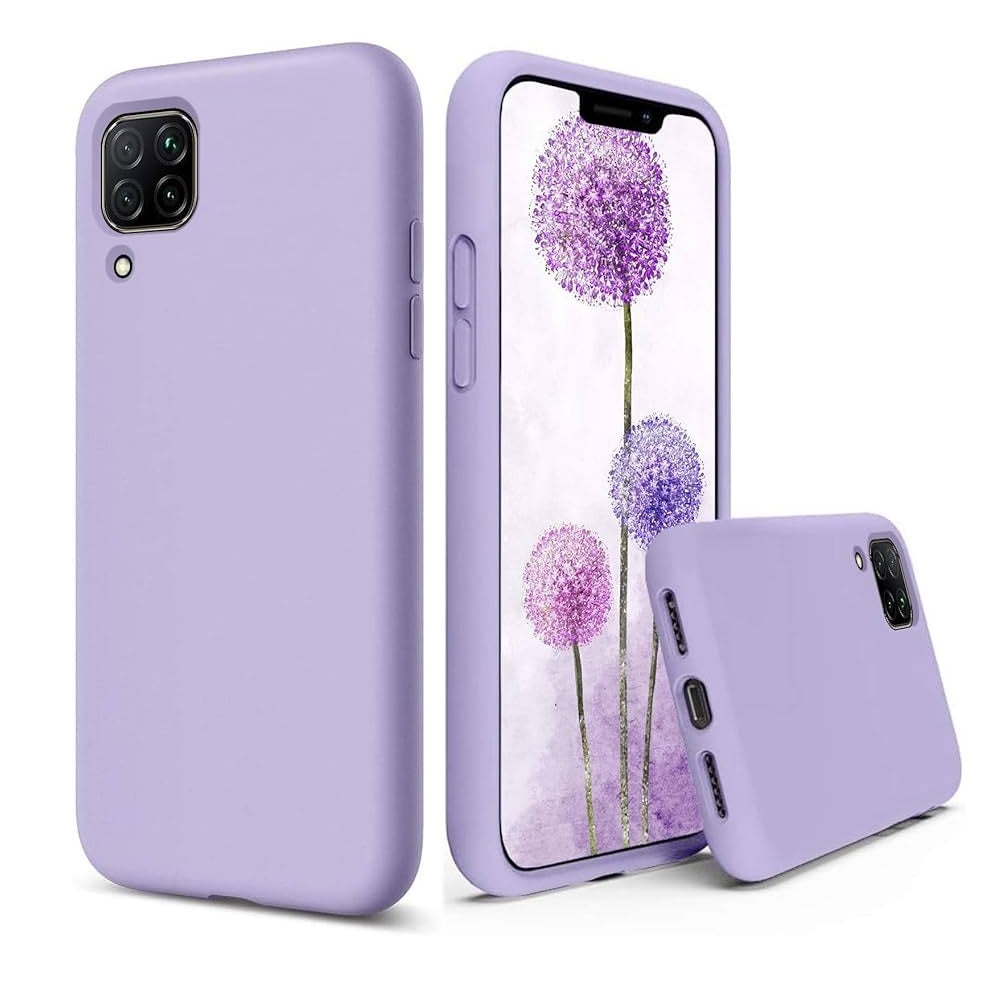 Funda Case para Huawei P40 Lite Soft Feeling Antishock Lila