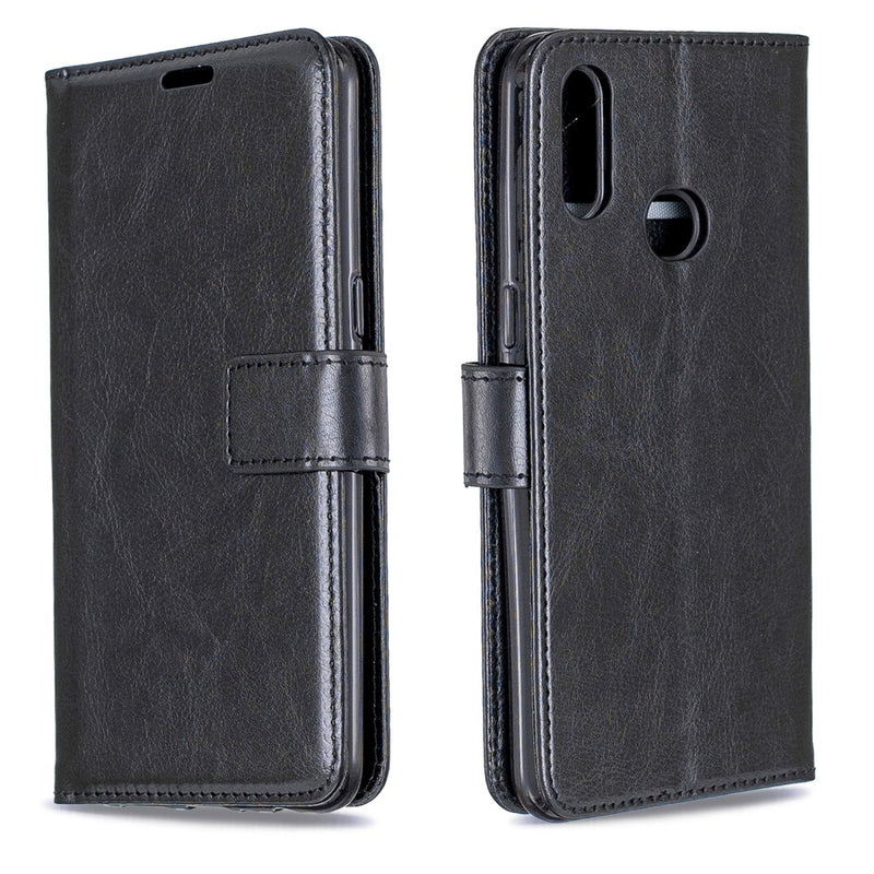 Funda Case para Samsung A10s Flip Cover Negro Antishock