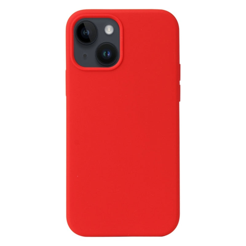 Funda Case para iPhone 13 Mini Soft Feeling Antishock Rojo