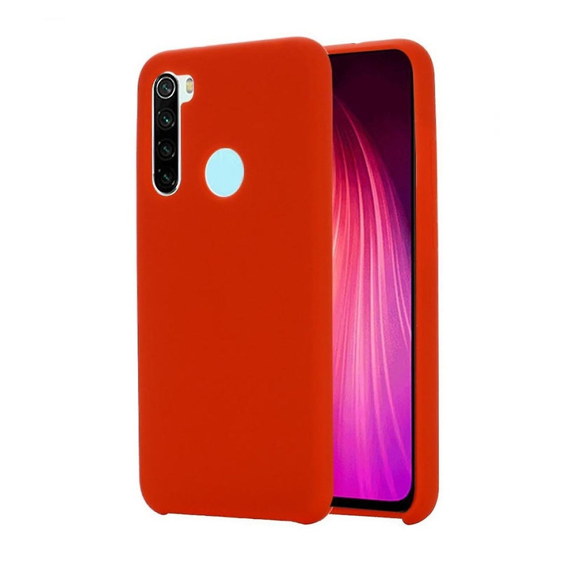 Funda Case para Xiaomi Note 8 Soft Feeling Antishock Rojo