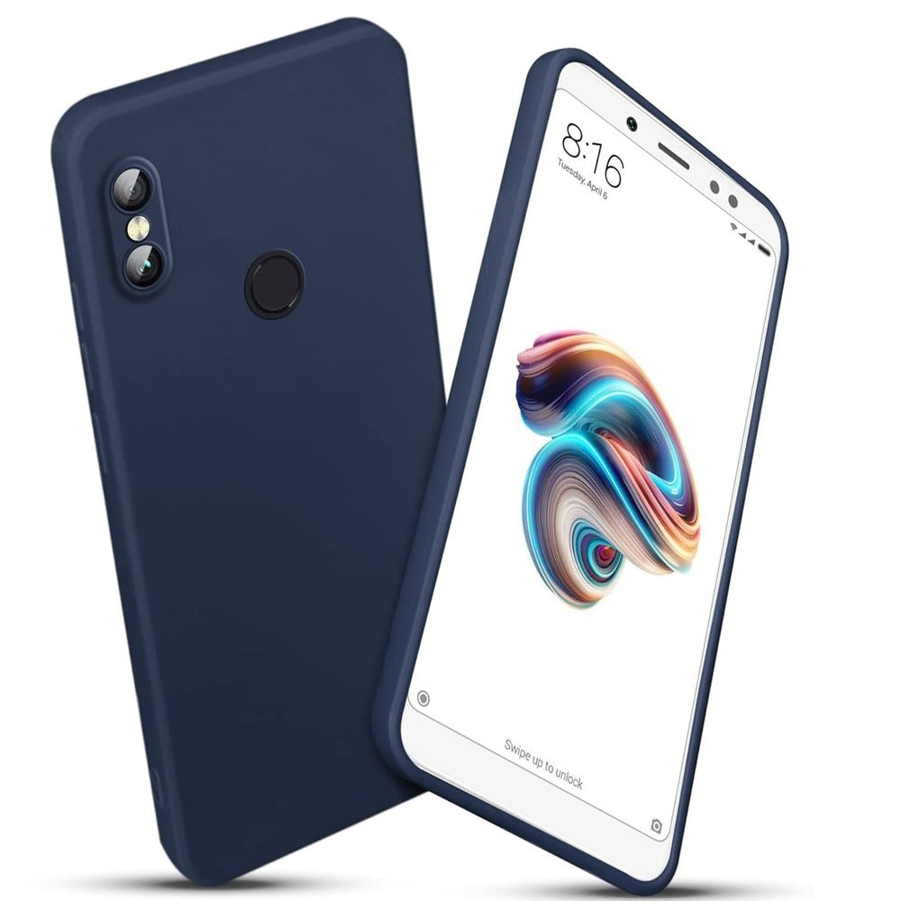 Funda Case de Xiaomi Note 9 Pro Soft Feeling Antishock Azul