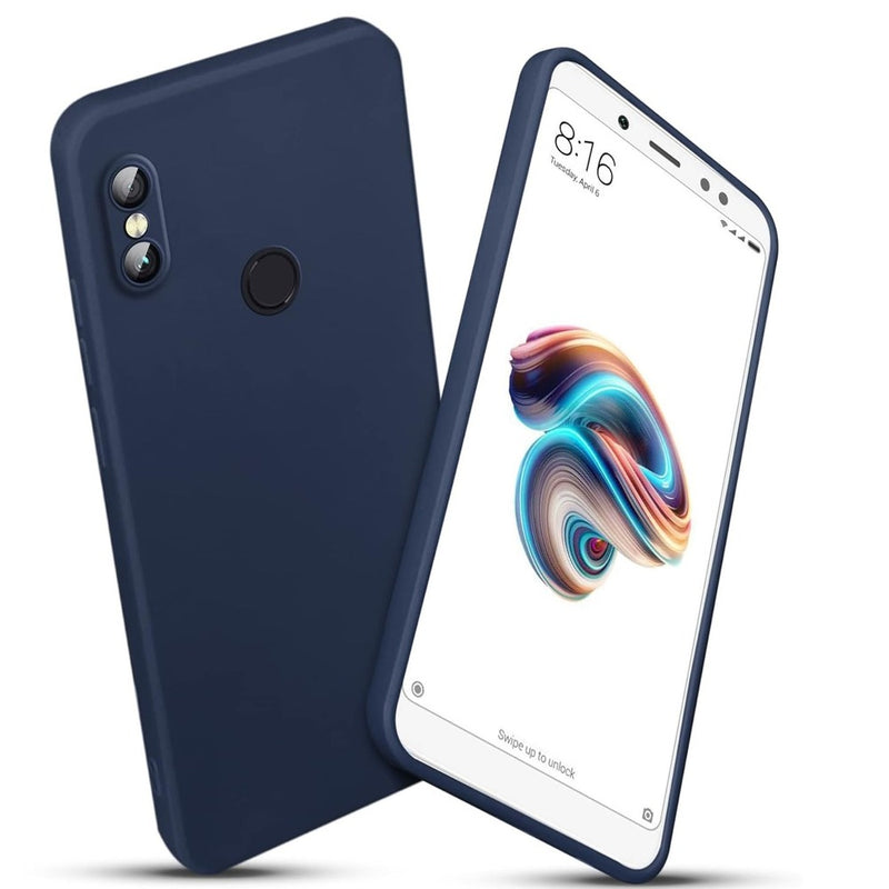 Funda Case para Xiaomi Redmi 9 Soft Feeling Antishock Azul